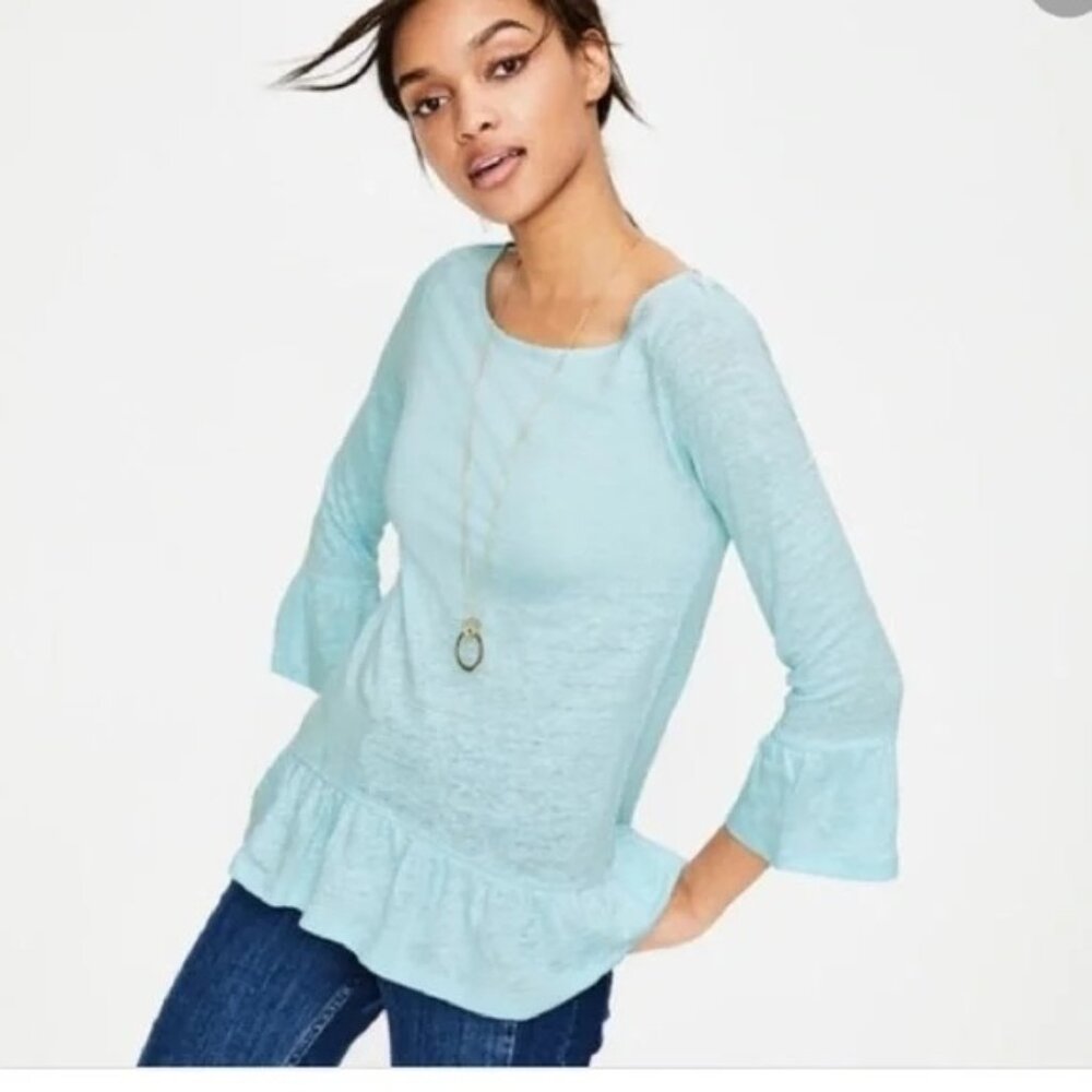 Boden Women's Linen Knit Top, Size XS